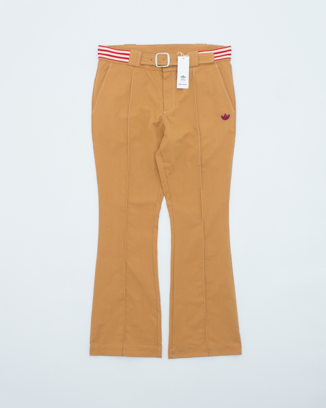 NWT Adidas x Wales Bonner Chino Pants Size M Khaki Brown Casual Trousers HG6262