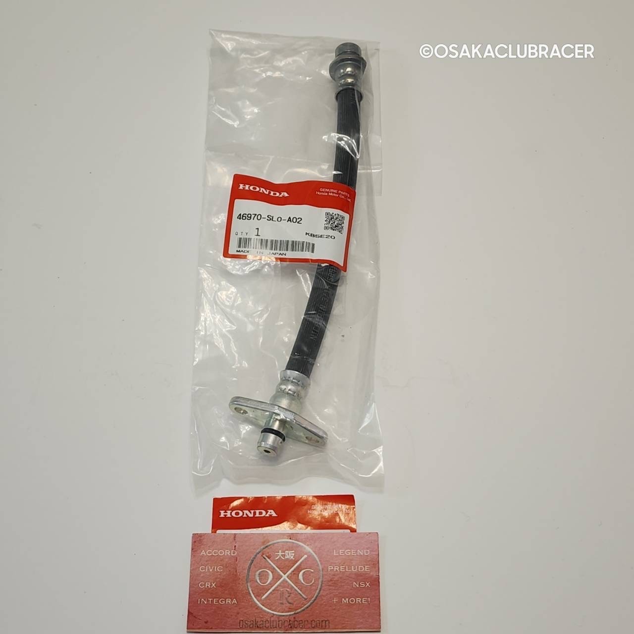 Genuine OEM 91-05 Honda Acura NSX Clutch Hydraulic Hose LHD 46970-SL0-A02 New OE
