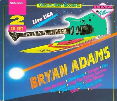 Bryan Adams - Live USA [2 CDs]
