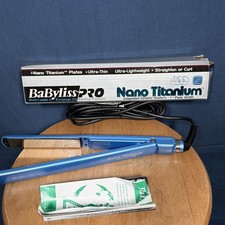 BABYLISS PRO NANO TITANIUM PLATED ULTRA-THIN ...