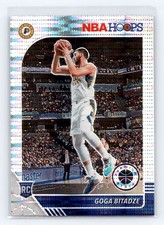 2019-20 Hoops Premium Stock #215 Goga Bitadze Prizms Pulsar RC Indiana Pacers