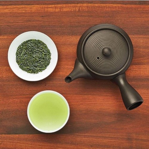 Organic Gyokuro Japanese Green Tea - Shade Grown Loose Leaf in Airtight Tin 50g - Picture 8 of 9