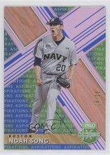 2019 Panini Elite Extra Edition Aspirations Tie-Dye 24/25 Noah Song #115 s3g