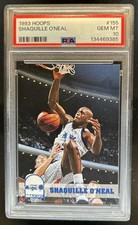 1993-94 Hoops Shaquille O'Neal #155 Magic PSA 10 GEM MINT