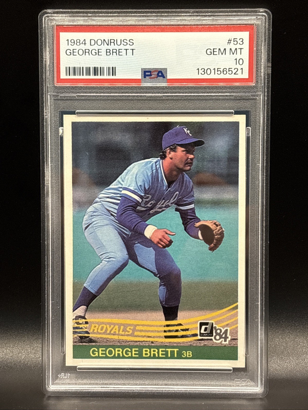 1984 Panini Donruss George Brett #53 PSA 10