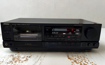 Victor TD-V711 Stereo Cassette Deck 3 Head Dolby B C HXPRO w/Remote Fully Works