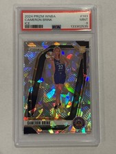2024 PANINI PRIZM WNBA ICE #143 CAMERON BRINK ROOKIE RC PSA 9