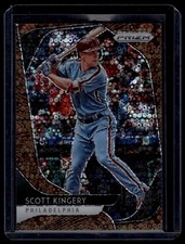 2020 Panini Prizm #108 Scott Kingery Bronze Donut Circles Prizm #/25