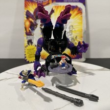Mighty Max Battle Max Challenge 2 Double Demon Figure Mattel 1994 Complete