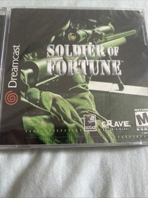 SEALED BRAND NEW Soldier of Fortune Dreamcast 2001 RARE