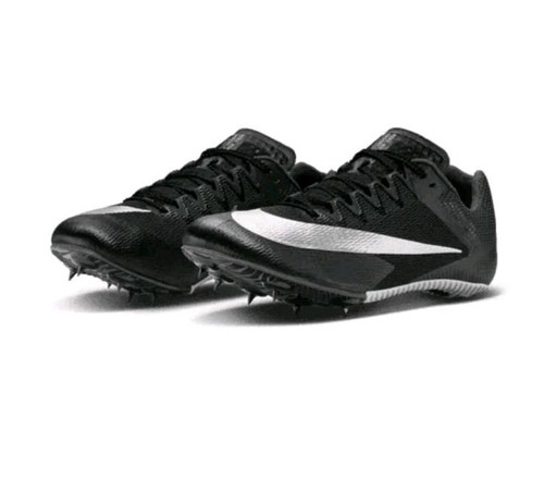 Nike Zoom Rival Sprint Track Field Shoes Black Silver DC8753-001 Men's Size 9