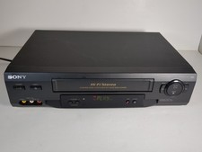 Sony SLV-N51 4-Head Hi-Fi Stereo VHS VCR -- NO Remote -- TESTED & WORKING