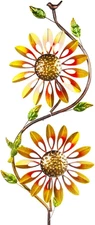 Sunflower Wind Spinners Outdoor Metal Wind Sculptures & Spinners Kinetic Wind