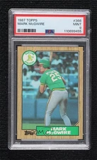 1987 Topps Mark McGwire #366 PSA 9 MINT