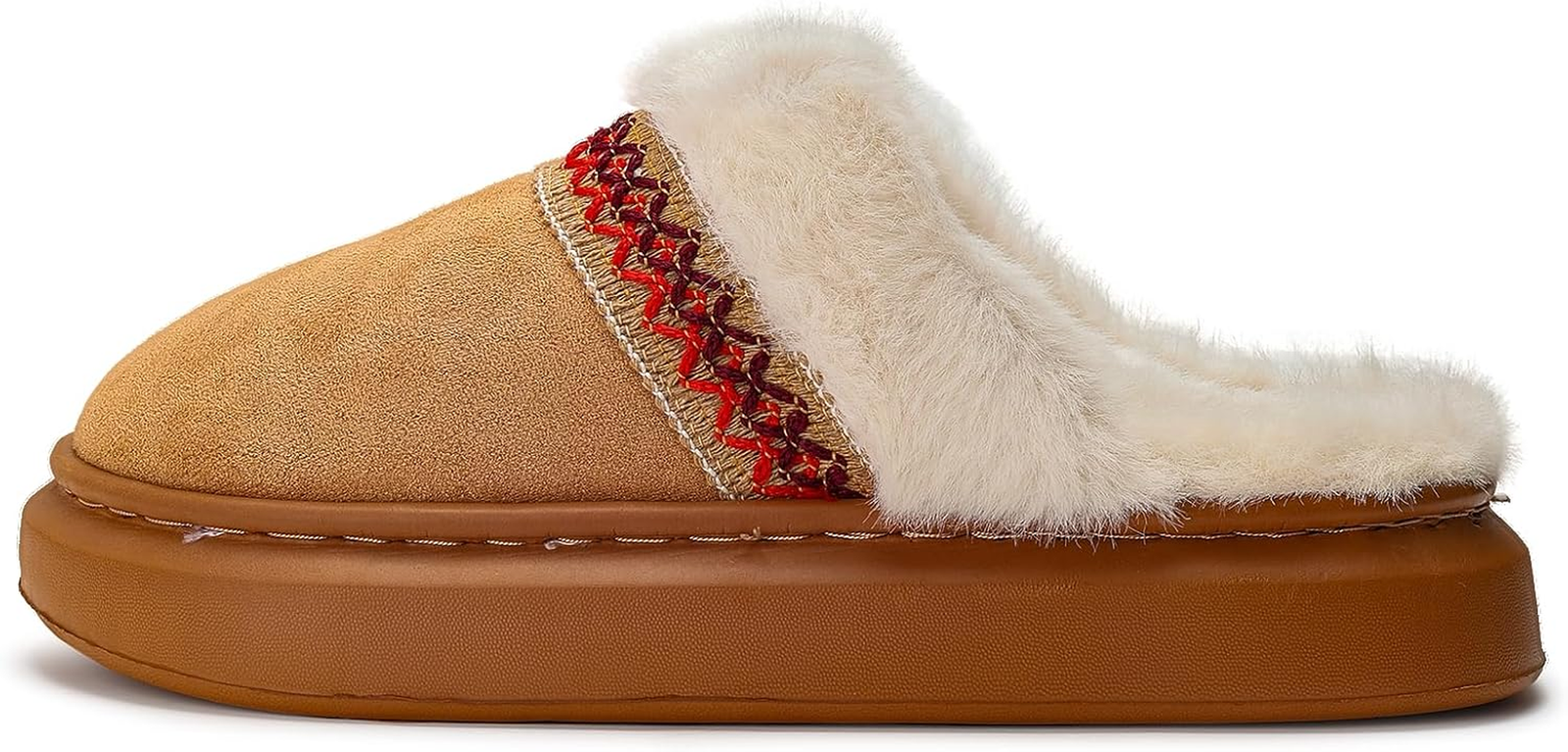 Women'S Slippers Indoor Outdoor - Memory Foam House Shoes with Non-Slip Sole, Wa