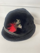 Vintage United Hatters Union Made Fur Hat Size Small Fedora 70’s
