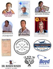 Fletch 80's Movie Stickers