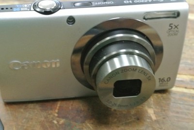 Canon PowerShot A2300 16.0MP Digital Camera - Silver for sale