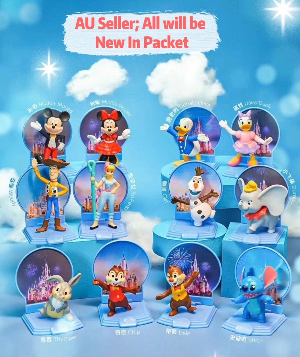 McDonald's Toys 2023 Shanghai Disney Resort Disney Toys Full Set