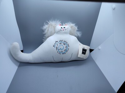 Fancy Cars By Just Joan Stuffed Cat Angel Plush No Matter What You've Done Read*