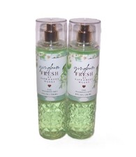 Bath  Body Works Gingham Fresh Fine Fragrance Mist 8 oz Lot of 2