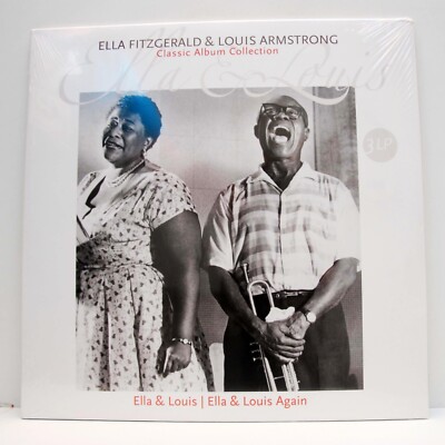 Ella Fitzgerald & Louis Armstrong      Ella & Louis     3xvinyl     Sealed   # C