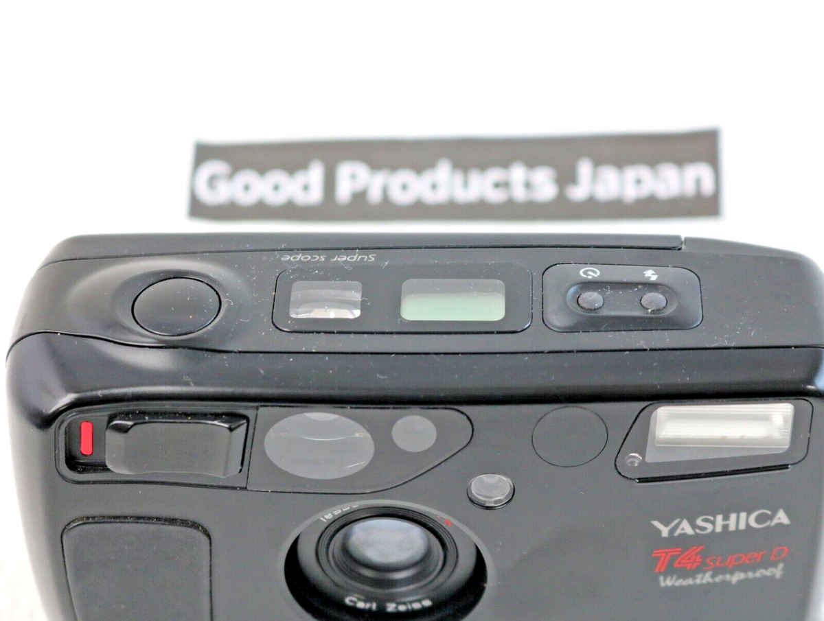 Top MINT 】 Yashica T4 Super D Black Point & Shoot 35mm Film Top MINT 】 Yashica T4 Super D Black Point & Shoot 35mm Film
