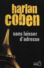 "Sans laisser d'adresse" Harlan Coben/ Très bon état/ Livre grand Format