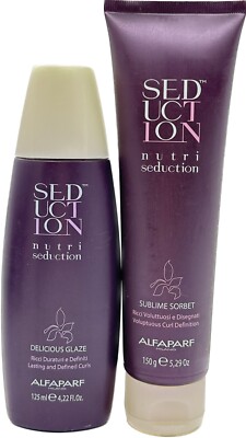 Alfaparf Milano Nutri Seduction Sublime Sorbet 5.29oz or Delicious Glaze 4.22oz