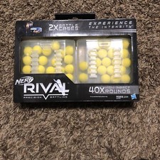 NERF Rival Blaster 40x Round Refill Packs High Impact Precision Battling