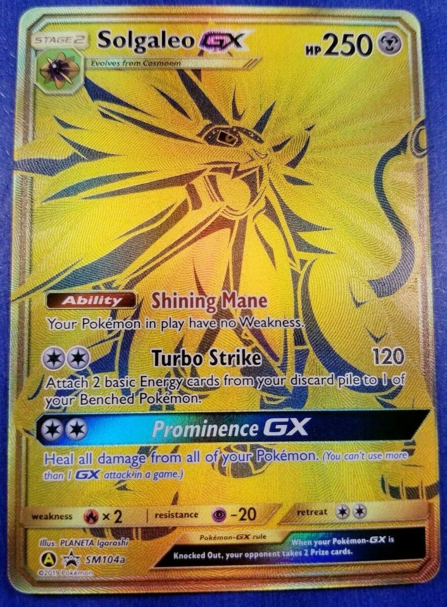 Solgaleo GX - SM104a - Promo