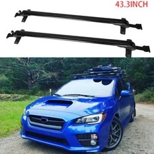 For Subaru WRX STI 2015-2021 43.3" 43.3" Top Roof Rack Cross Bar Luggage Carrier