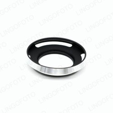 39mm Metal Vented Lens Hood Work For All 39mm lenses -Short without shadow