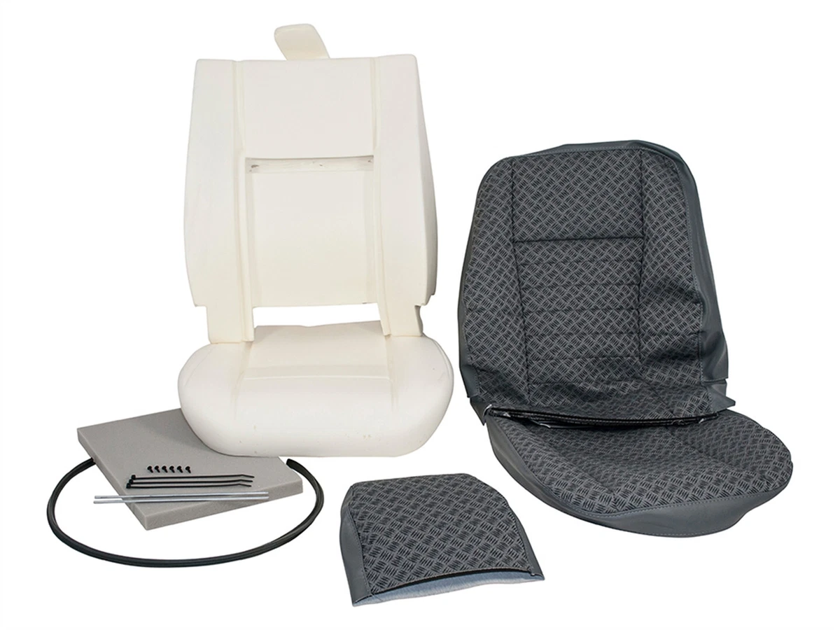 🪑 Kit Recorte Asiento Vinilo Negro Land Rover Defender Hasta 2007 – Britpart DA5629