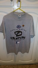 Arizona Diamondbacks 2001 World Series Champion Tee Shirt Lee Large Lot 2