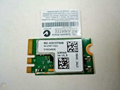 New Qualcomm Atheros QCNFA435 802.11a/b/g/n/ac BT 4.1 M.2 NGFF NC2361102Q - 145