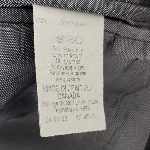 Calvin Klein grauer Sportmantel 42R Hochzeitsgast Sportmantel anthrazit grau Blazer - Bild 9 von 11