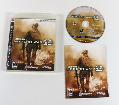 PS3 Call of Duty Modern Warfare 2 Complete with Manual Playstation 3