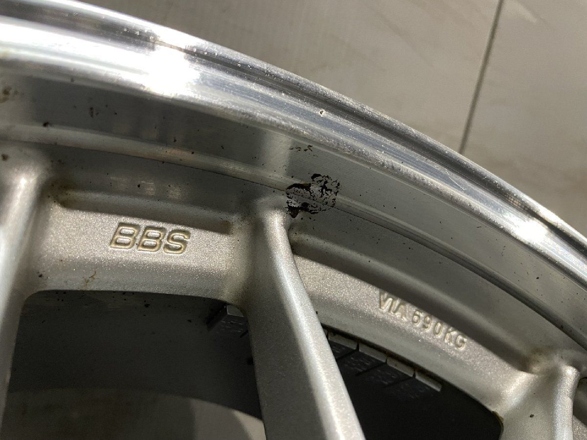 BBS 18インチ　RG703H 704H 8J 9J 鍛造 軽量 BBS RG-R RG703 RG704 中古ホイール 4本 8/9J 18