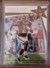 Derrick Henry Silver 2022 Panini Select Draft Picks Alabama Ravens