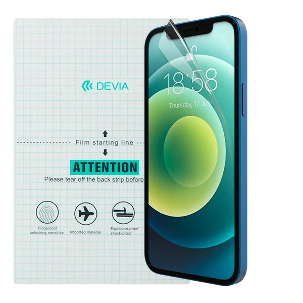 Devia Intelligent Tpu Soft Screen Protector, Hydrogel Film for Samsung - Image 2 of 2