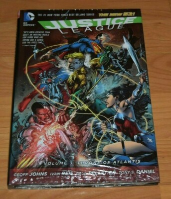 Justice League Vol 3. Throne of Atlantis NEW SEALED