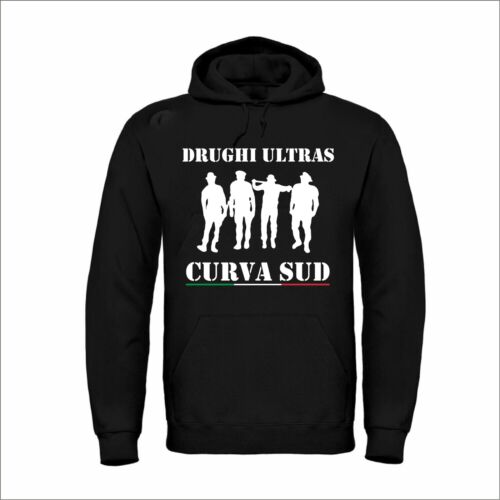 JUVE ULTRAS DRUGI fans JUVE SOUTH CURVE stadium hoodie with hoodie - Picture 1 of 1