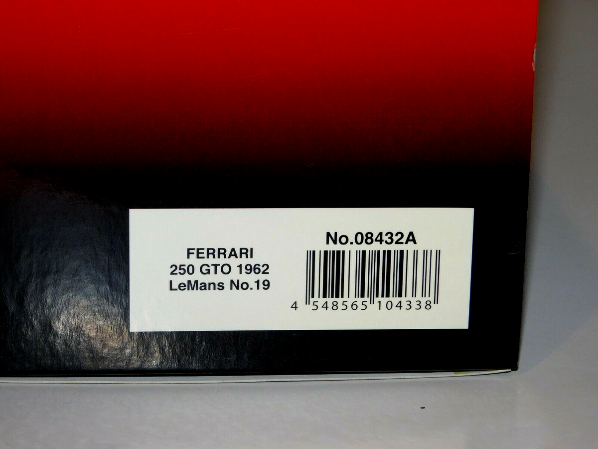 KYO08432AU1 Kyosho - 1:18 - Ferrari 250 GTO Le Mans 1962 - Catawiki