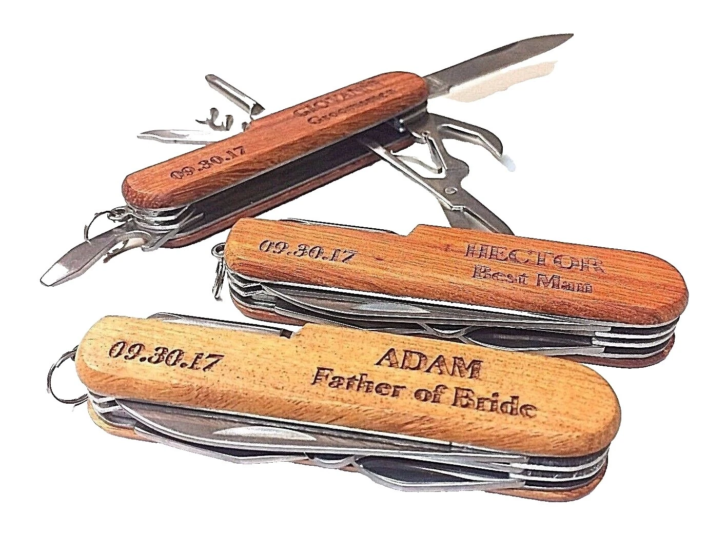 Marrón Madera Favor Bolsas y Boxe Recuerdos de Boda