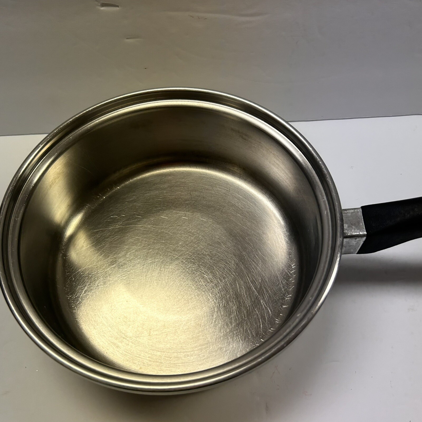 Saladmaster 2 Quart Sauce Pan W/ Lid 18/8 Tri Clad Stainless Steel 8