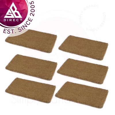 Sentry Super CL Schlicht Kokosfaser Matte   Rutschfest Küche Flur Boden Türmatte
