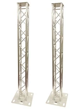 (2)DJ Lighting Aluminum Truss Light Weight Dual 9.84 ft Totem System Moving Head