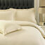 Indexbild 18 - Bettbezug Set Ägyptische Baumwolle Satin Streifen TC 250 Elfenbein Weiß Einzeln