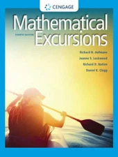 Mathematical Excursions - Hardcover By Aufmann, Richard N. - GOOD